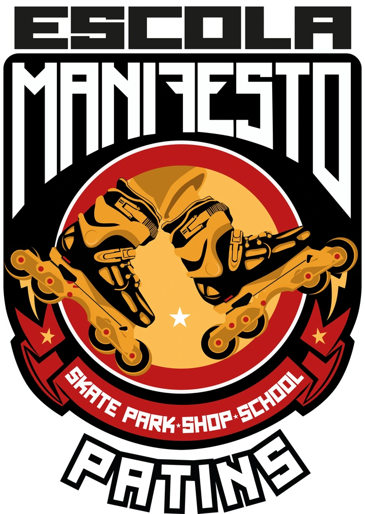 Emblema Escola Manifesto Patins