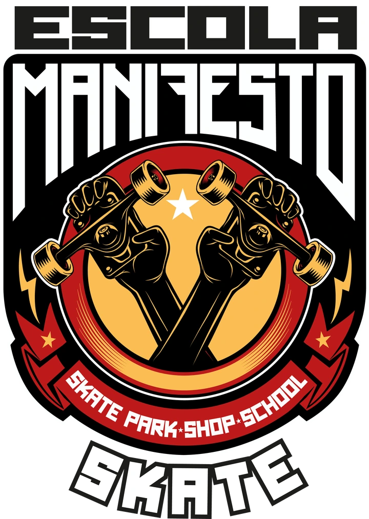 Emblema Escola Manifesto Skate